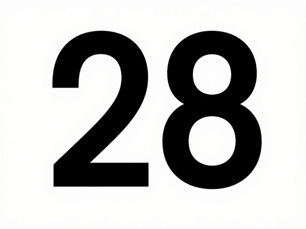 再聚焦数字“28”，其含义可能依照实际环境而有所变